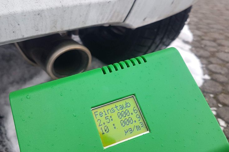 Projekt Feinstaubmeßgerät am Technischen Gymnaisum