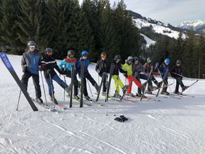 Durch zahlreiche Übungen wurden wir fit für den Schnee gemacht.